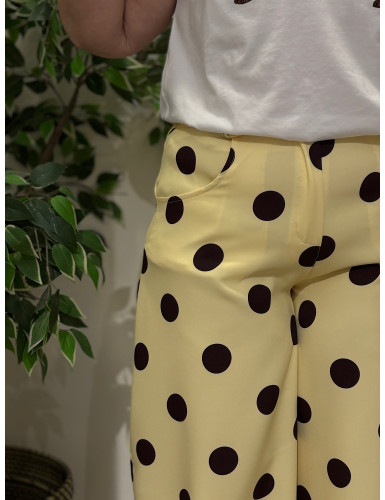 Calças Balão c/ Bolinhas