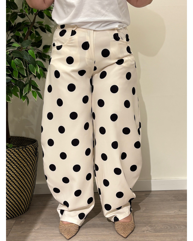 Calças Balão c/ Bolinhas
