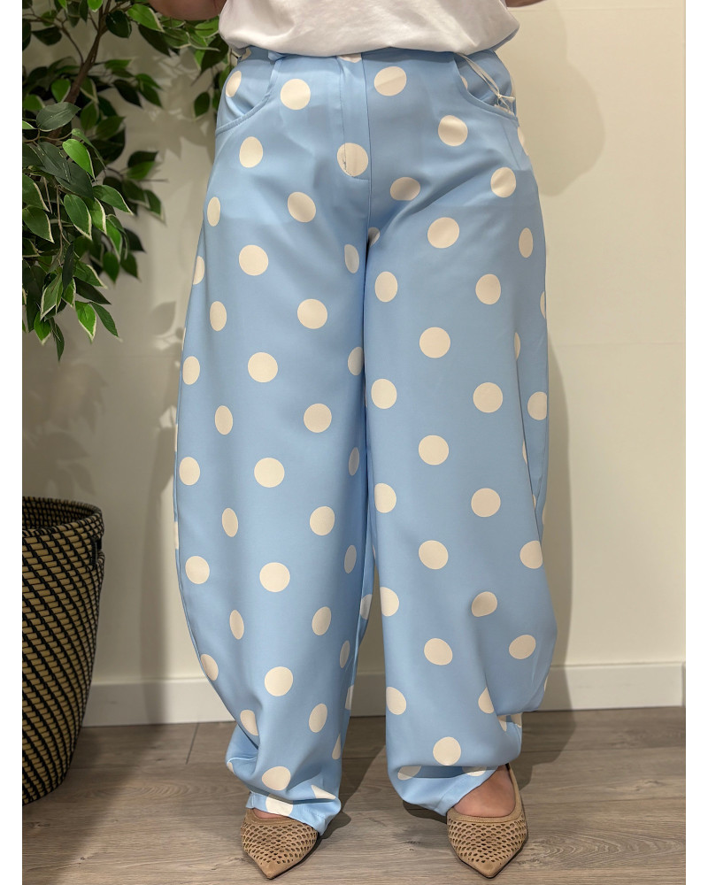 Calças Balão c/ Bolinhas