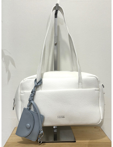 Mala de ombro com carteirinha